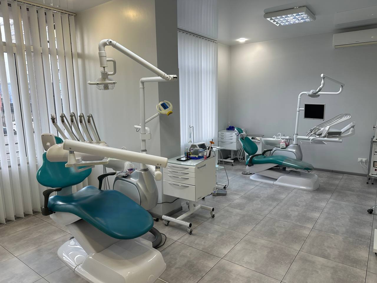 Modern dental clinic interior